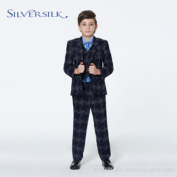 Custom Logo Wedding Party Wear Kids Boys Suit